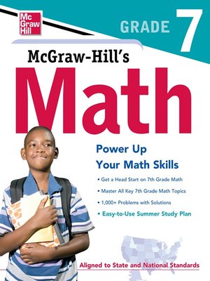 cover image of McGraw-Hill Math Grade 7